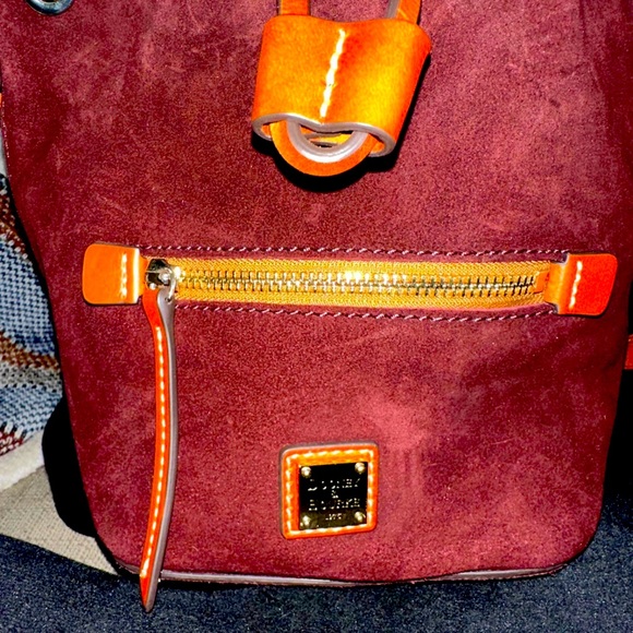 Suede Small Drawstring Crossbody - Picture 2 of 8